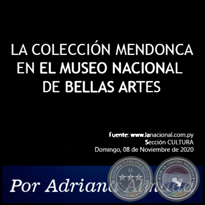 LA COLECCIÓN MENDONCA EN EL MUSEO NACIONAL DE BELLAS ARTES - Por Adriana Almada - Domingo, 08 de Noviembre de 2020